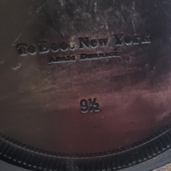 To Boot  New York Black Wingtip, Size 9.5 - Picture 6 of 6